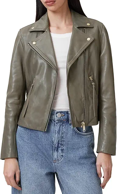 AllSaints womens Dalby Biker